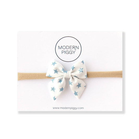 Modern Piggy - Star Spangled | Mini Piggy Bow