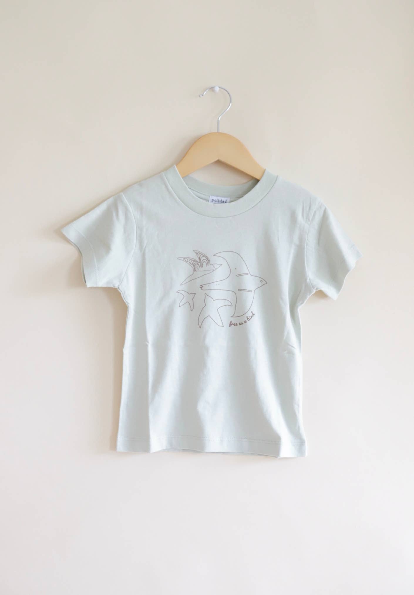 Polished Prints - Free as a Bird, Toddler t-shirt, Graphic Shirts, Kids Tee,