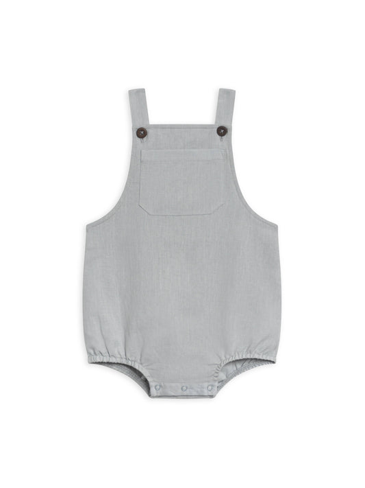 Colored Organics - Baby Alani Linen Bubble Overall - Mist