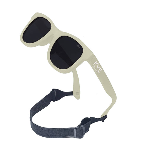 Kye Shades - Infant Polarized Sunglasses | Ages 0-12 months | Beige