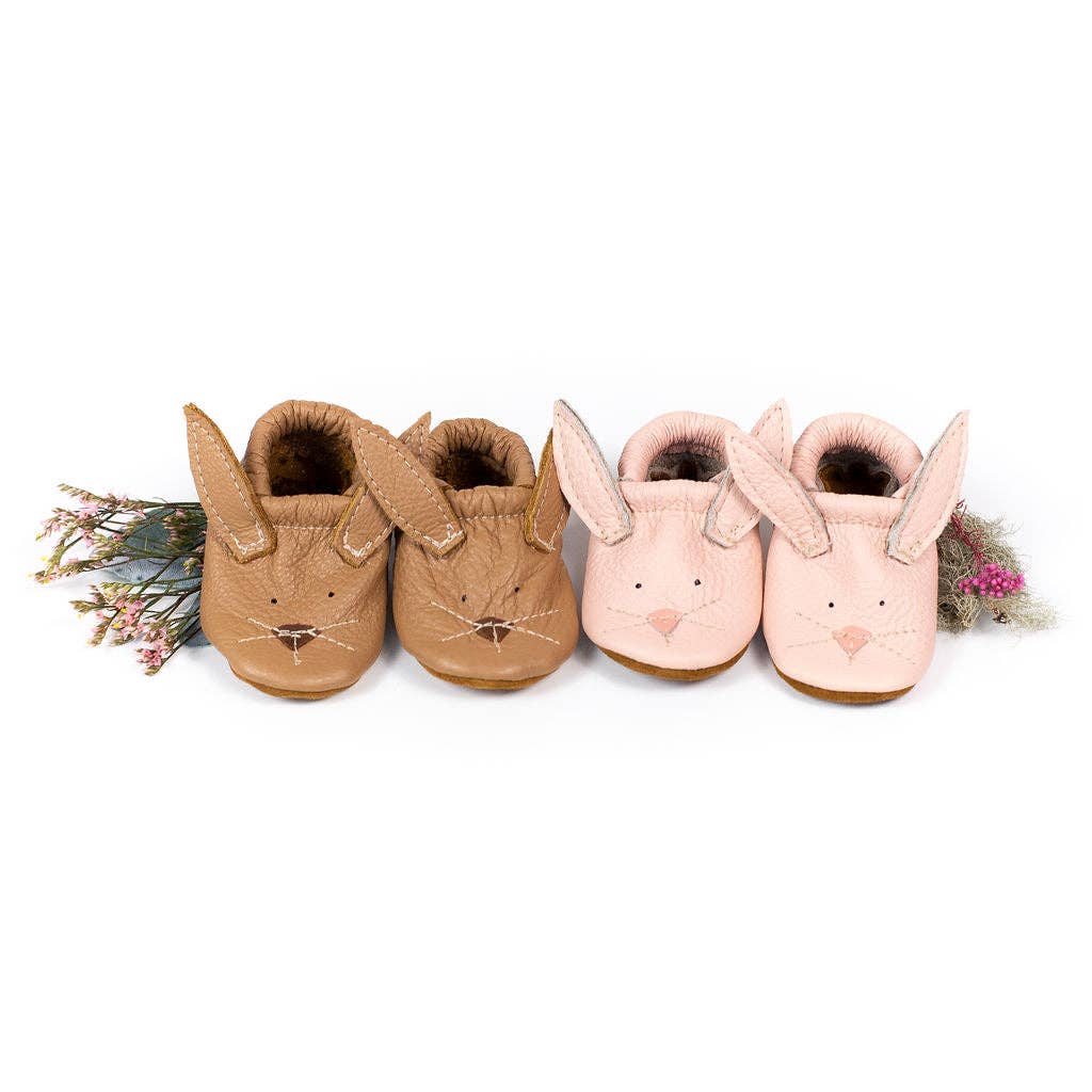 Starry Knight Design - Oat Bunnies Critters Baby Moccasins & Toddler Shoes