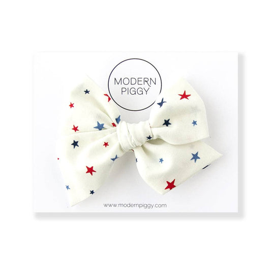 Modern Piggy - Freedom | Oversized Hand-tied Bow