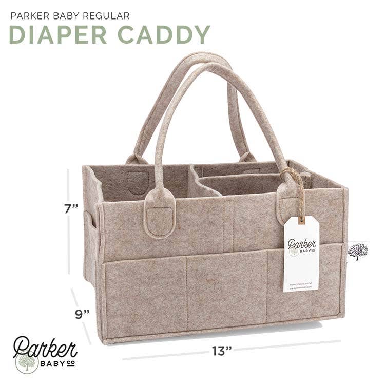 Parker Baby Co. - Diaper Caddy in Oatmeal