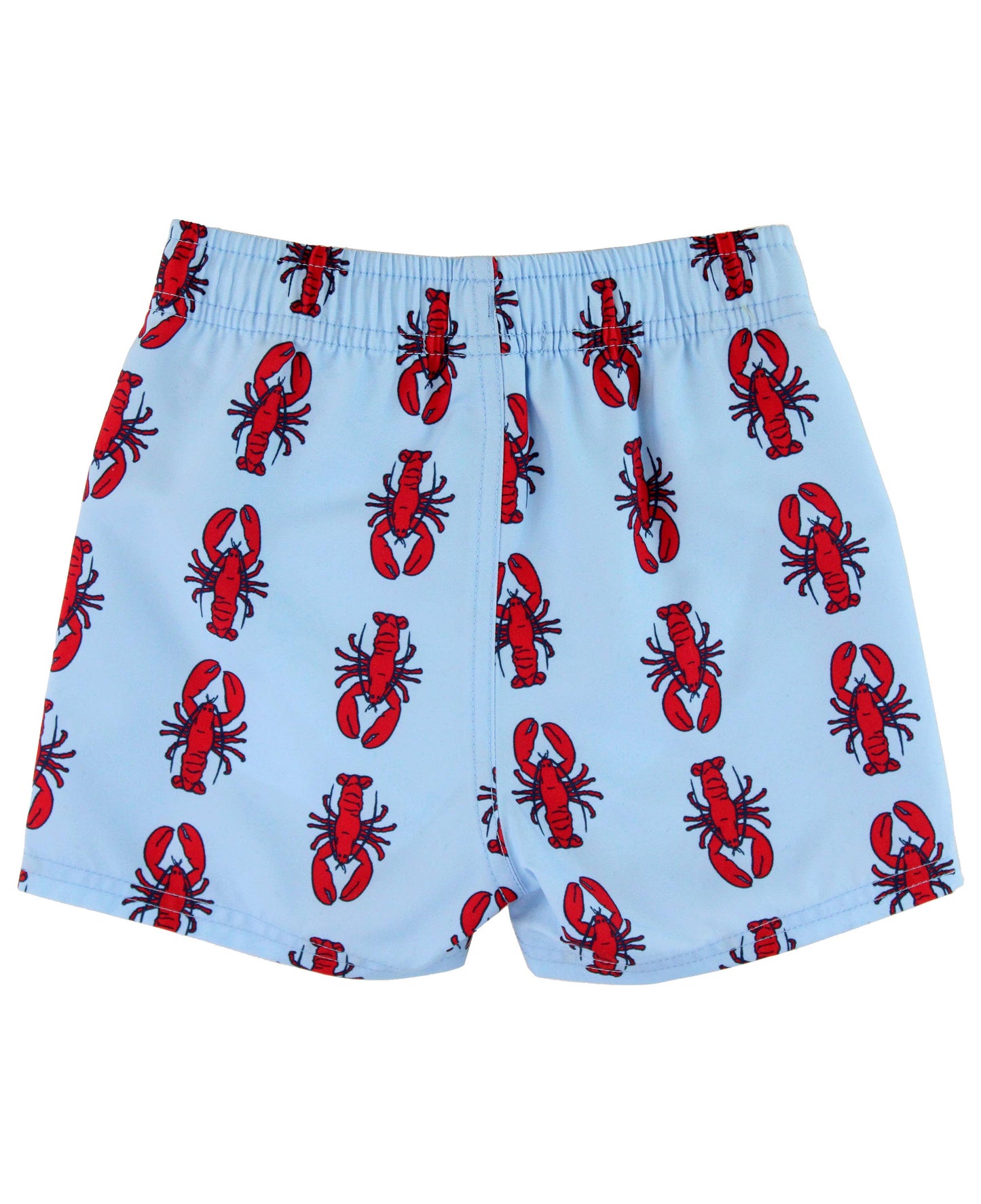 RuffleButts + RuggedButts - Boys My Little Lobster Swim Trunks