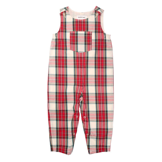 James Coverall in Red Tartan