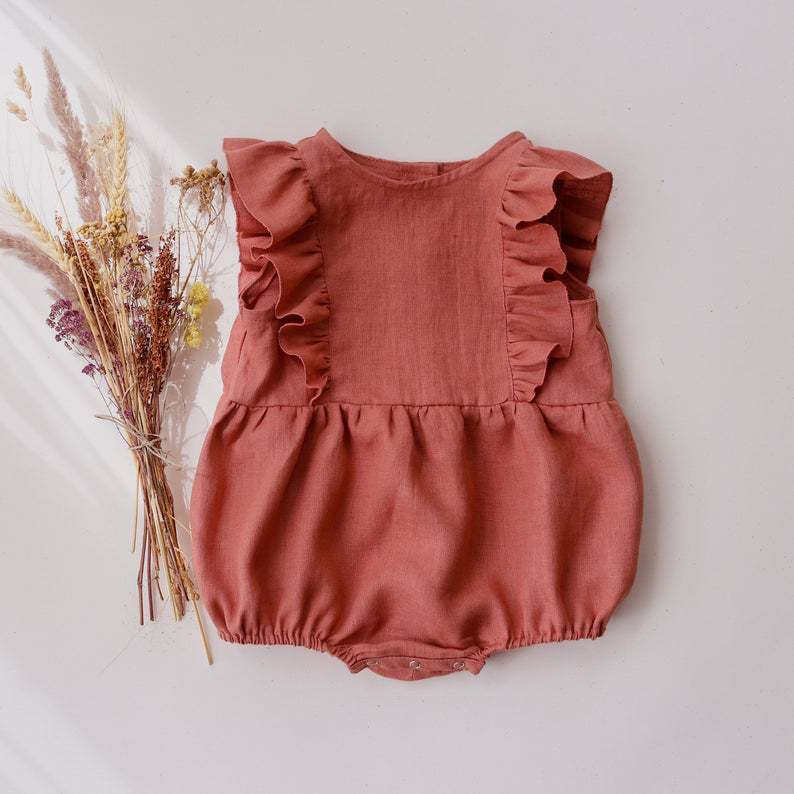 Annie & Charles - Annie & Charles® Organic Cotton Bloomer CHARLOTTE: red