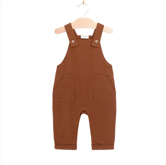 City Mouse Studio - Pocket Overall- Rust