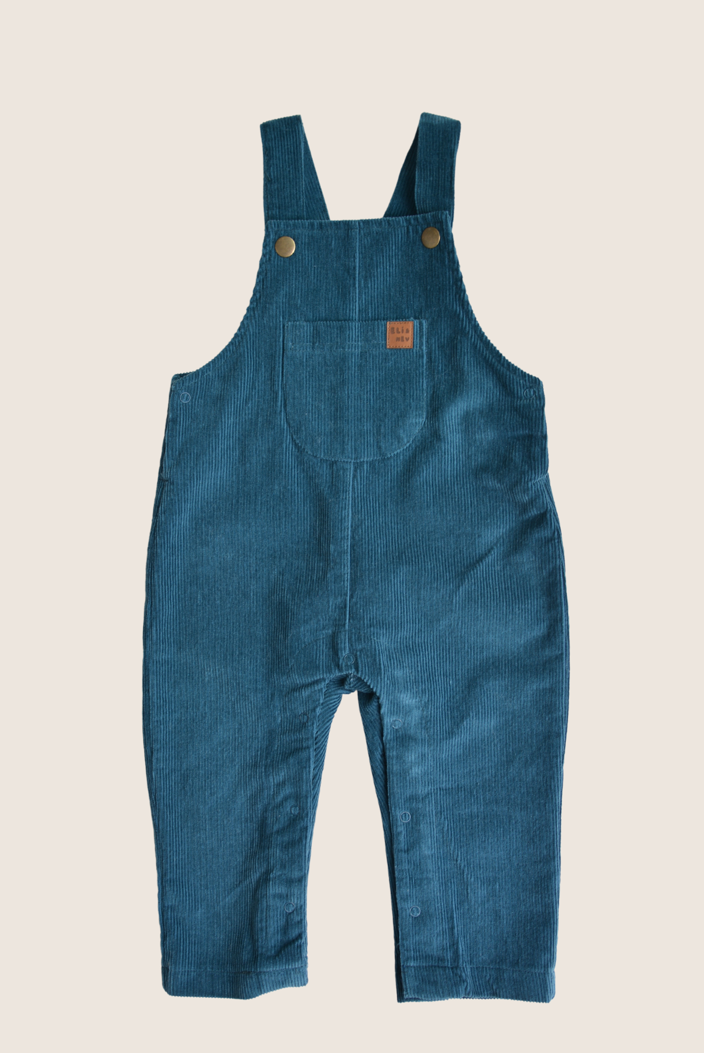 Eli & Nev - Baby / kids 100% cotton corduroy overalls - blue