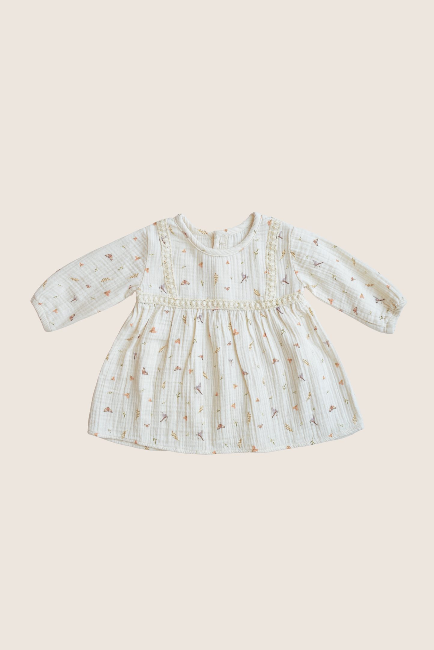 Eli & Nev - Baby / kids 100% cotton muslin dress