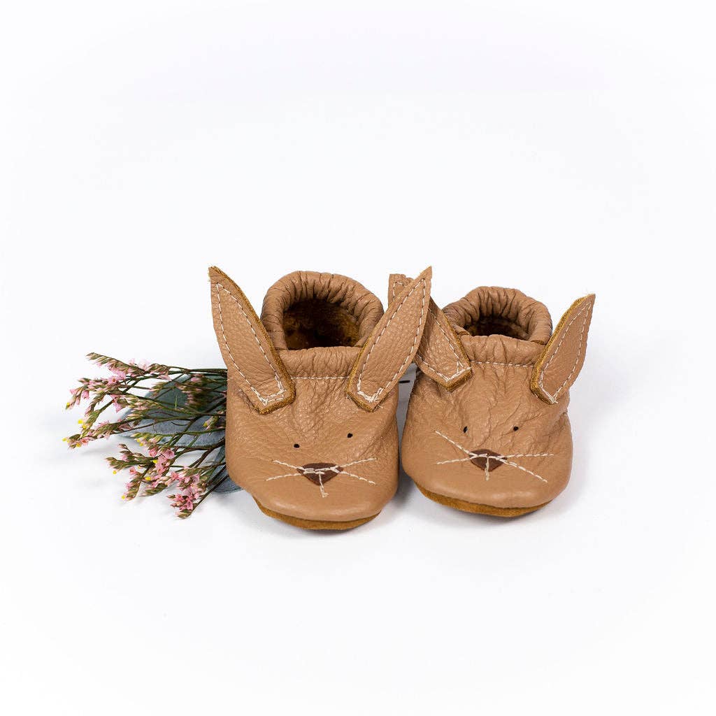 Starry Knight Design - Oat Bunnies Critters Baby Moccasins & Toddler Shoes