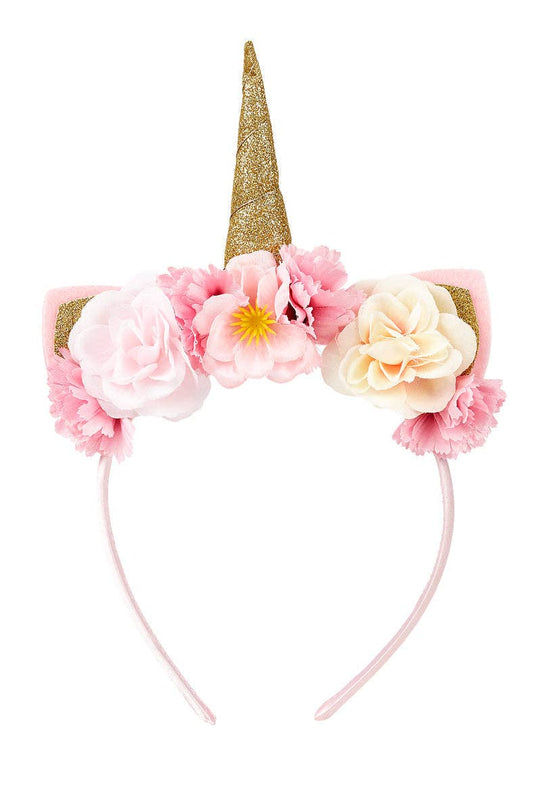 Speedy Monkey - Unicorn - Headband (roses)